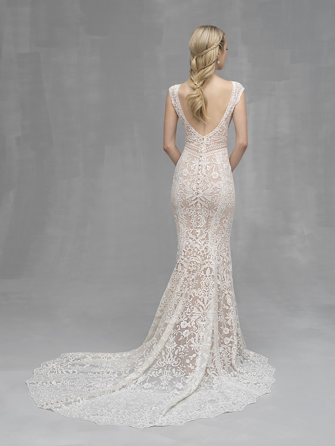 The-Bridal-House-allure-C523-wedding-dress-back