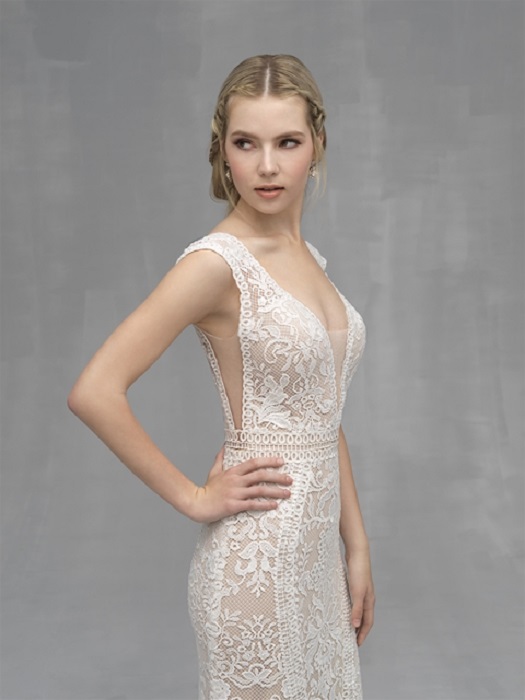 The-Bridal-House-allure-C523-wedding-dress-side